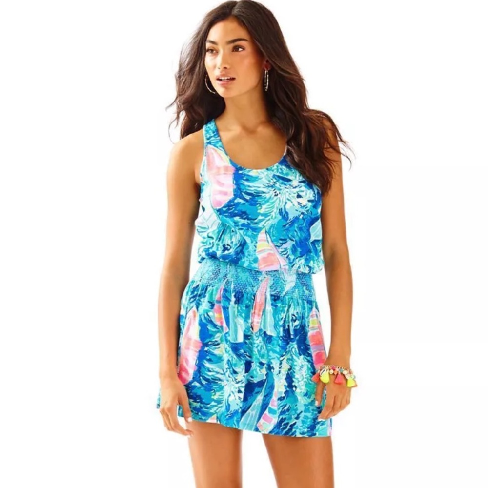 Lilly pulitzer sailboat dress sz s